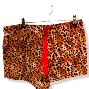 Emma Jordan Beautiful and Fabulous Cheetah Print Pajama Shorts
